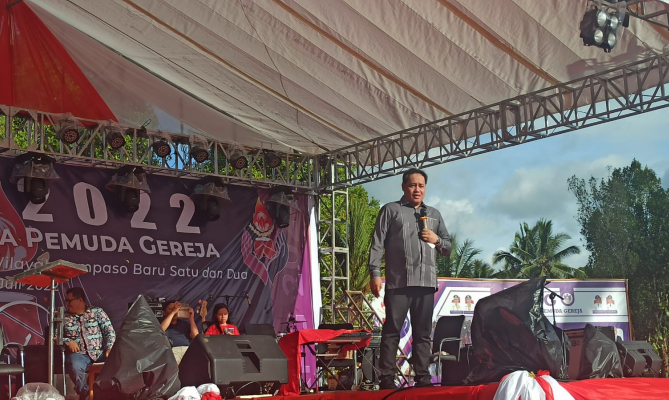 Herwyn Ajak Pemuda Gereja Ambil Peran dalam Pemilu dan Pemilihan Serentak 2024