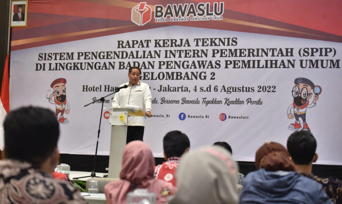 Herwyn Harap SPIP Level Tiga di Bawaslu Segera Tercapai Untuk Menuju Zona Integritas