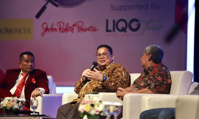 Hadiri Peluncuran Caritau.com, Bagja Imbau Peserta Pemilu Tak Gunakan Politik Identitas