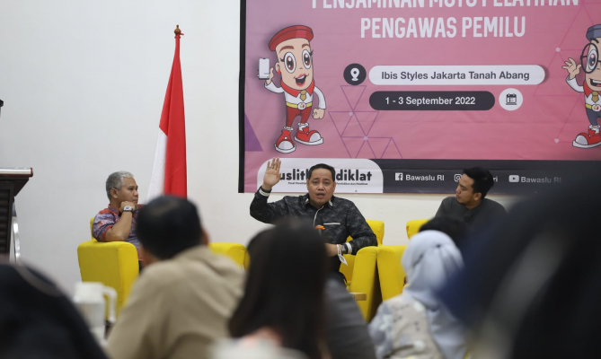 Susun Standar Pelatihan, Herwyn Samakan Puslitbangdiklat Seperti Sekolah Tinggi Pengawas Pemilu