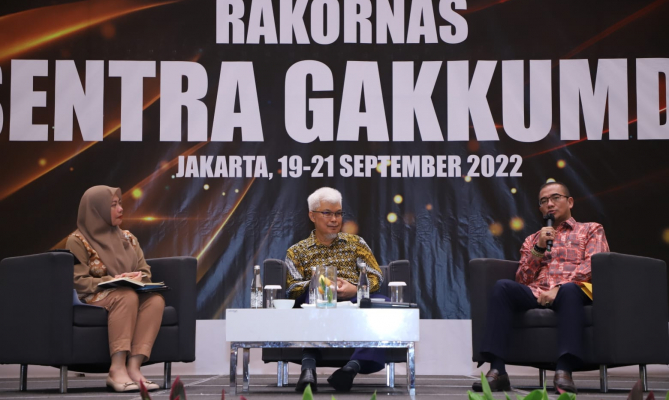 Rakornas Sentra Gakkumdu, Hakim MA dan Ketua KPU Sepakat Perlunya Kepastian Hukum
