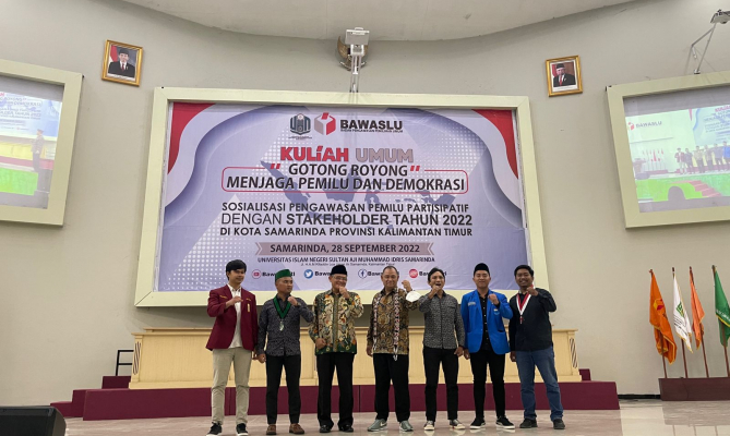 Ajak Mahasiswa Samarinda, Totok: Anak Bangsa Harus Gotong Royong Jaga Demokrasi
