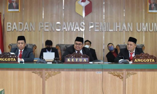 Bawaslu Gelar Sidang Perdana Permohonan Sengketa dari Lima Parpol yang Tak Lolos Verifikasi Administrasi