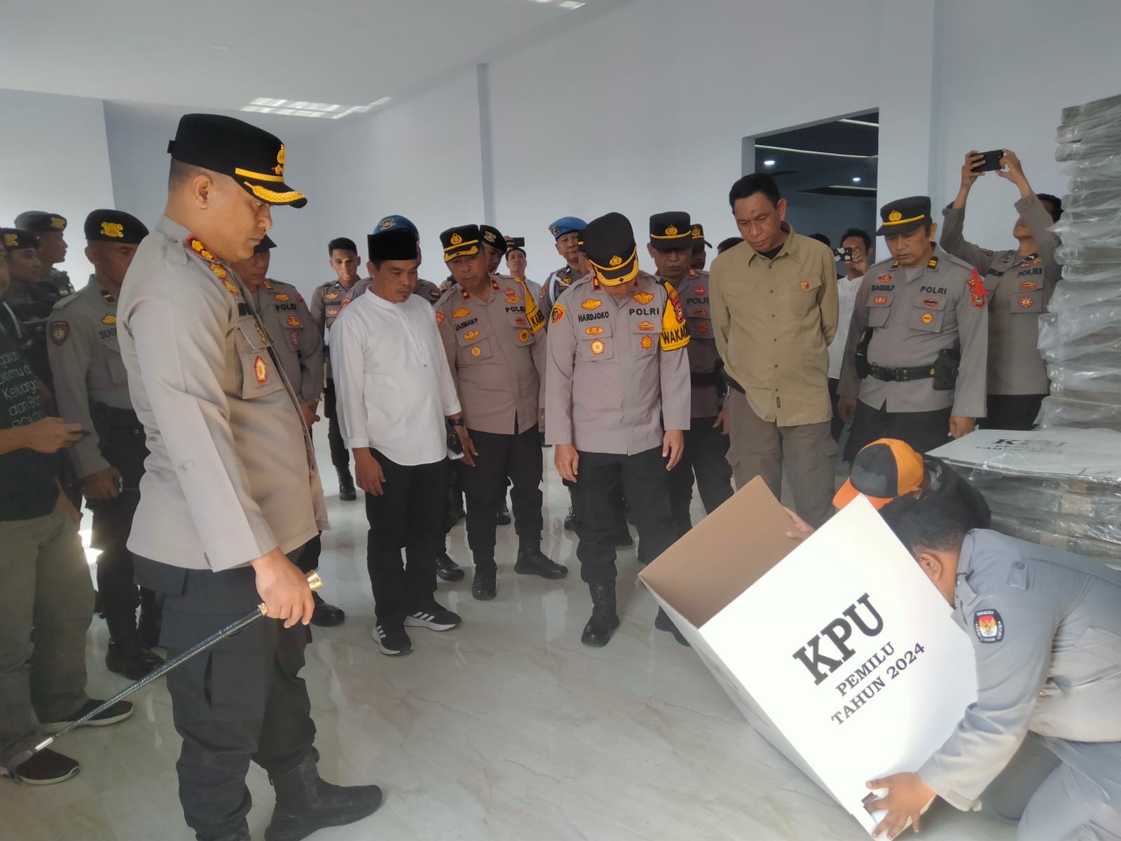 Bawaslu Wajo Siap Memaksimalkan Pengawasan Logistik Pemilu