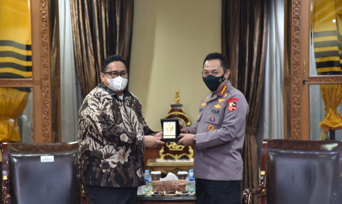 Audiensi dengan Kapolri, Bawaslu Minta Personil Polri di Sentra Gakkumdu Tidak Dibebani Tugas Lain