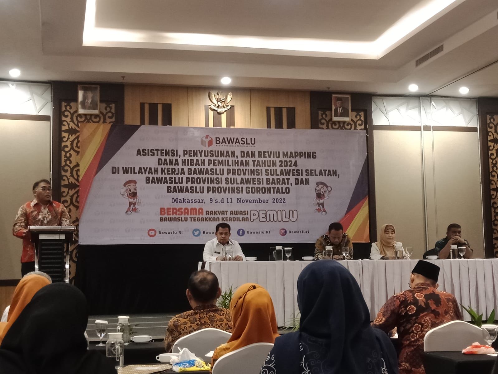 Menyambut Pilkada 2024, Bawaslu Kabupaten/Kota Se-Sul-Sel, Sul-Bar, Dan Gorontalo Diberi Bekal Pengajuan Anggaran