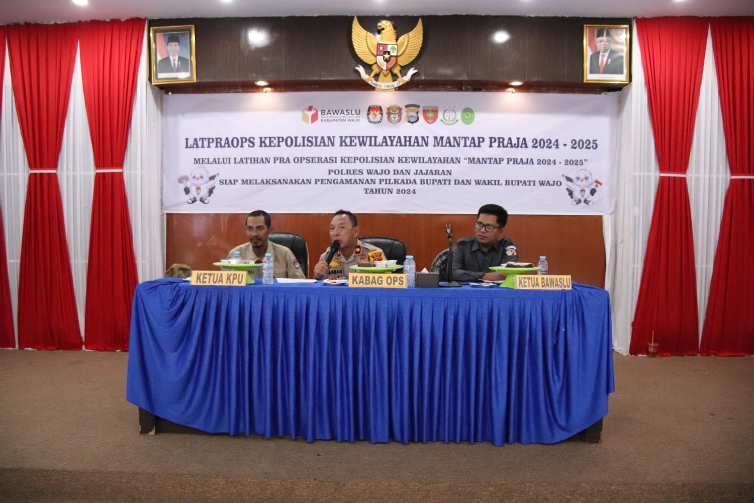 Bahas Kerawanan Pilkada, Bawaslu Wajo Harapkan Sinergitas Polres Wajo Ciptakan Pilkada Damai