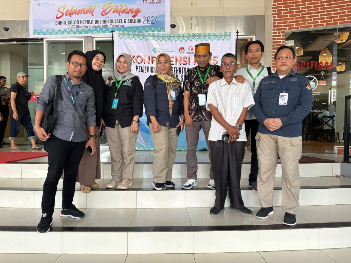 KPU dan Bawaslu Wajo Kawal Pemeriksaan Bapaslon Bupati Wajo