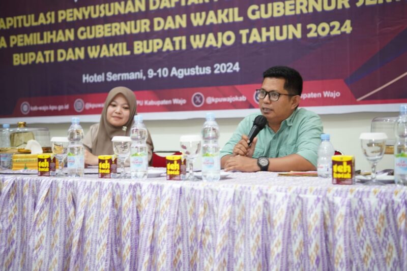 Pendaftaran Calon Bupati Wajo Dibuka, Bawaslu Ingatkan ASN dan Kades Tidak Libatkan Diri