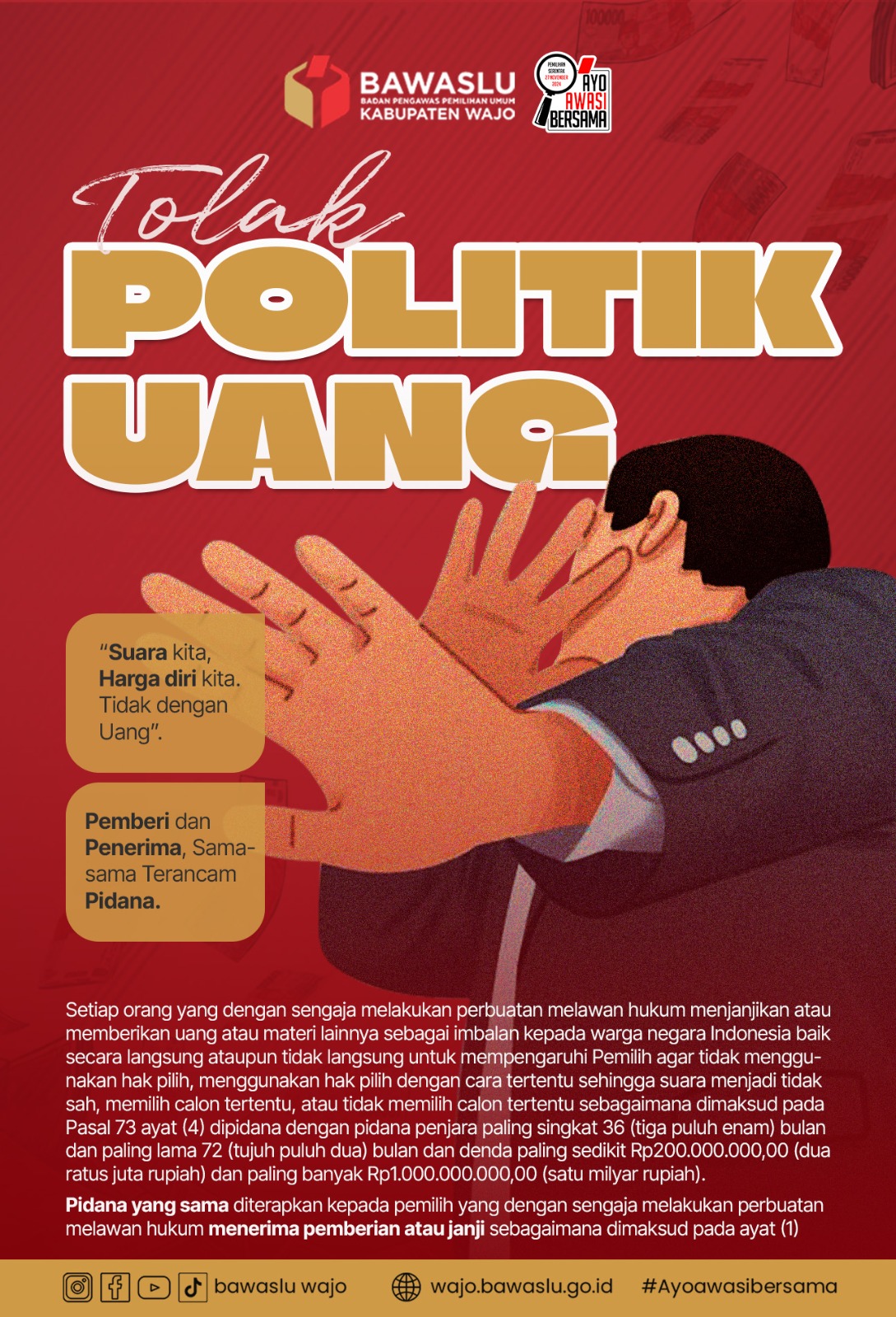 Tolak Politik Uang!