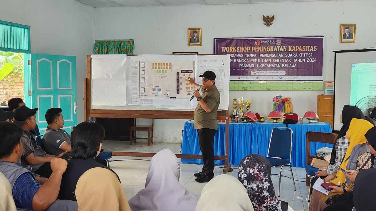 Antisipasi Kerawanan Pungut Hitung, Bawaslu Kabupaten Wajo  Petakan 20 Indikator Potensi TPS Rawan