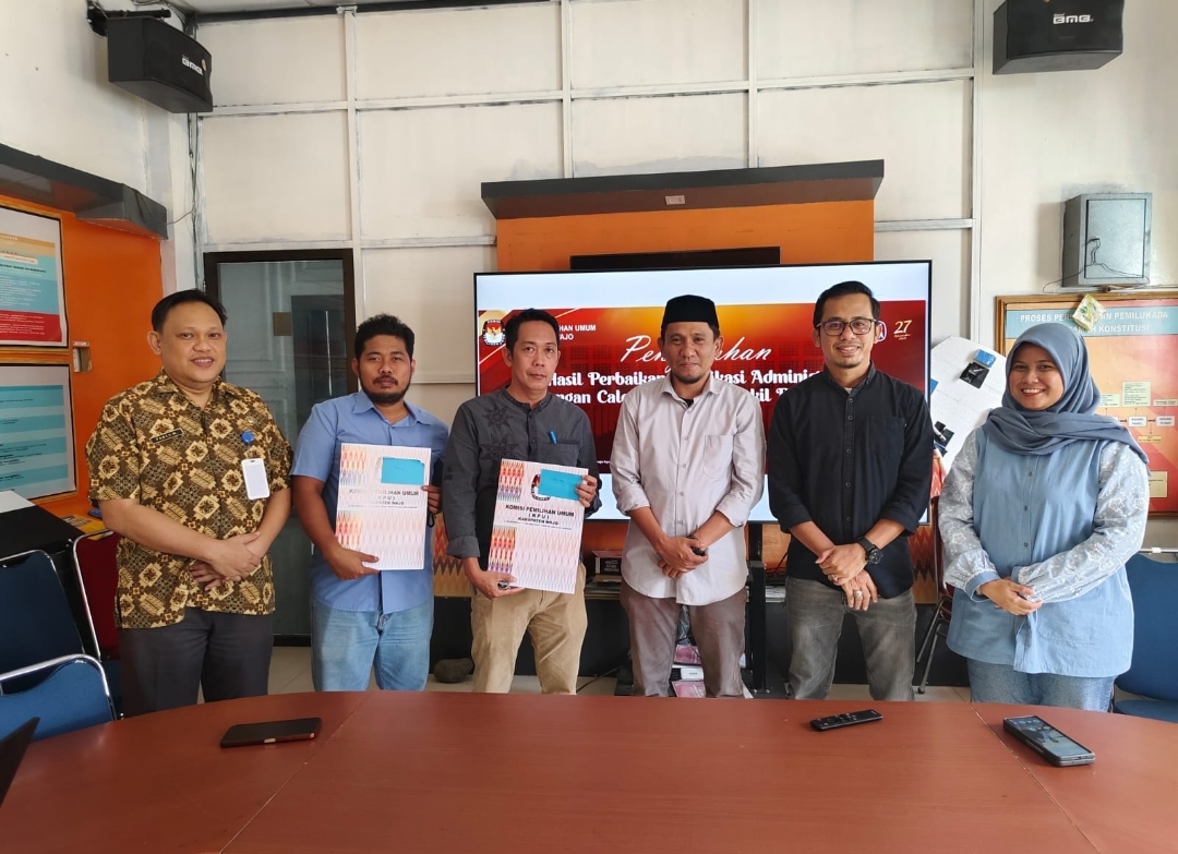 Bawaslu Wajo Lakukan Pengawasan Melekat Proses Pencalonan