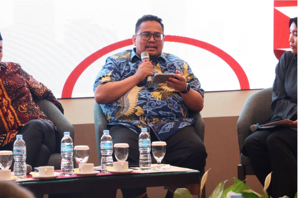 Ketua Bawaslu Rahmat Bagja dalam Internalisasi Nilai-Nilai Kode Etik dan Pedoman Perilaku Penyelenggara Pemilu yang digelar oleh DKPP di Palu, Selasa (31/03/2026).