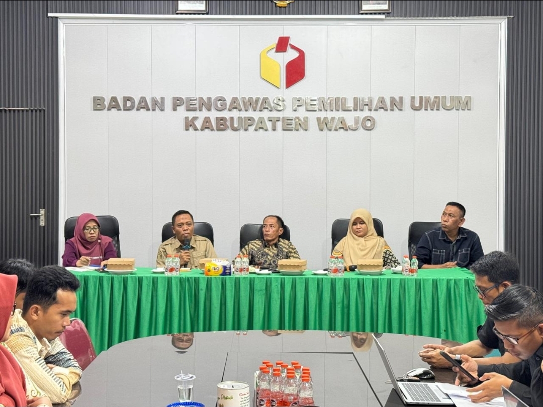 Bawaslu Wajo Perkuat Koordinasi dengan DPRD, Bahas Dukungan Kelembagaan dan Pengawasan Pemilu