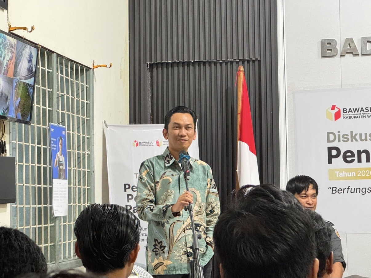 Gelar Pendidikan Pengawas Partisipatif, Bawaslu Wajo Ajak Masyarakat Jadi Pelopor Demokrasi Bersih