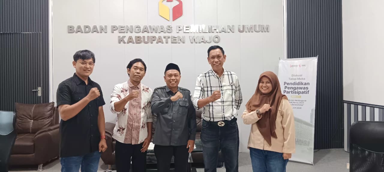 Matangkan Persiapan Debat Hukum Pemilu Nasional 2026, Institut Lamaddukkelleng Konsultasi ke Bawaslu Wajo