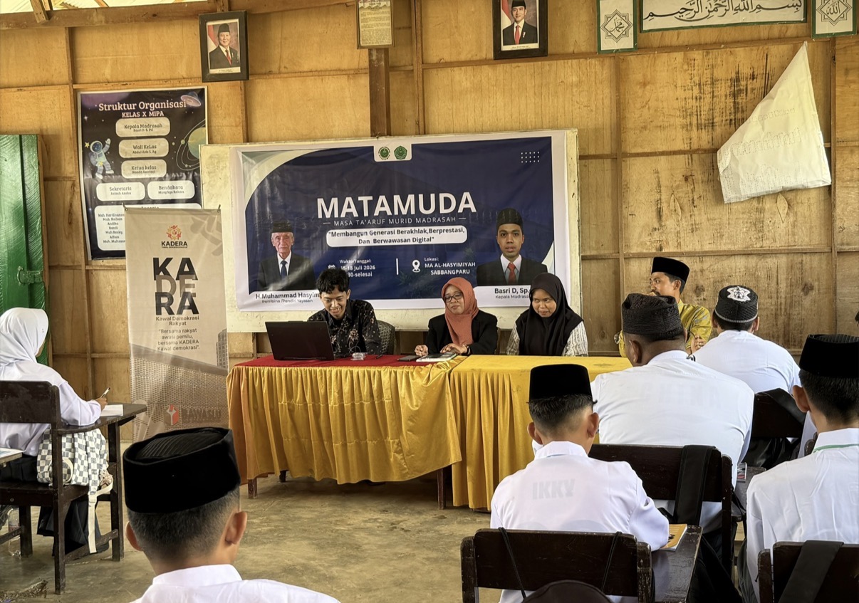 Tunjukkan Aksi, Komunitas KADERA Turun ke Sekolah Cetak Pengawas Pemilu Muda