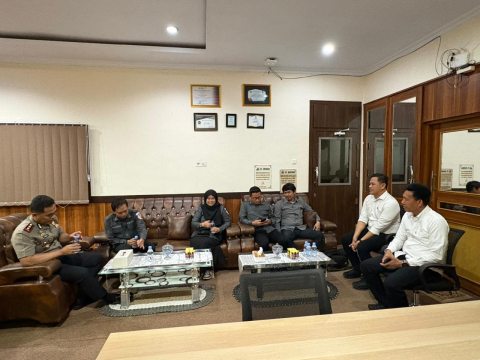 Bawaslu Wajo gelar Audiensi Bersama Polres Wajo