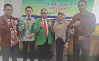 Resmi Raih Gelar Doktor, H. L Arumahi Tuai Banyak Pujian Dari Penyelenggara Pemilu