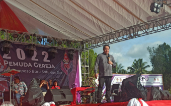 Herwyn Ajak Pemuda Gereja Ambil Peran dalam Pemilu dan Pemilihan Serentak 2024