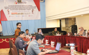 Totok Harap Uji Publik Dua Rancangan Perbawaslu Penanganan Pelanggaran Pemilu Diterima Masyarakat