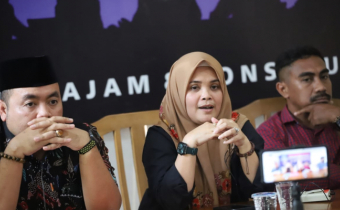 Diskusi dengan Pegiat Pemilu, Lolly Jabarkan Kendala Pengawasan dan Isu Kerja Sama dengan Lembaga Asing