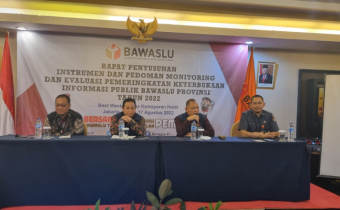 Bentuk Pembuktian Kinerja, Bawaslu Gunakan Hasil dan Rekomendasi Monev