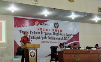 Kuliah Umum di Unima Tondano, Herwyn Harap Mahasiswa Kelak Jadi Ahli Kepemiluan
