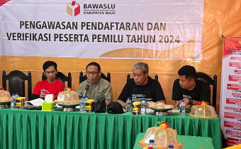 Bawaslu Wajo Gelar Rapat Internal Pengawasan Pendaftaran dan Verifikasi Peserta Pemilu Tahun 2024 Kedua Kalinya