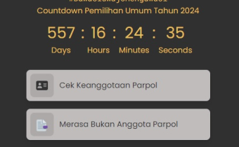 Pastikan Nama Anda Terdaftar Atau Tidak Sebagai Anggota Parpol, Berikut Cara-caranya