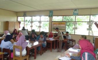 Panwascam Pitumpanua Gelar Simulasi Penghitungan Suara