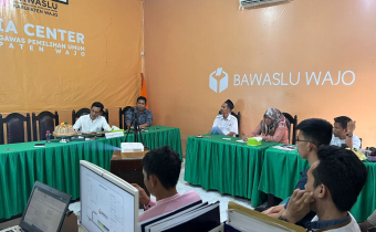 Maksimalkan Persiapan Pemilu 2024, Bawaslu Wajo Gelar Diskusi Internal Pengelolaan Arsip dan Persuratan
