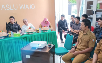 Cegah Terjadi Sengketa, Bawaslu Wajo Rapat Pengawasan Dan Verifikasi Peserta Pemilu Tahun 2024