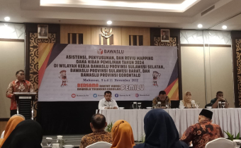 Menyambut Pilkada 2024, Bawaslu Kabupaten/Kota Se-Sul-Sel, Sul-Bar, Dan Gorontalo Diberi Bekal Pengajuan Anggaran