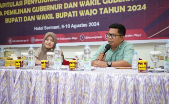 Pendaftaran Calon Bupati Wajo Dibuka, Bawaslu Ingatkan ASN dan Kades Tidak Libatkan Diri