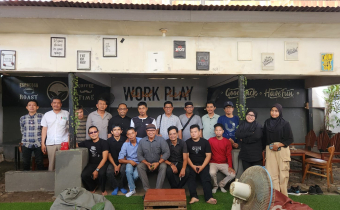 Bawaslu Wajo bersama jurnalis 