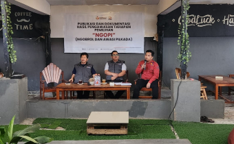  Ngobrol dan Awasi Pilkada "NGOPI" bersama Media 