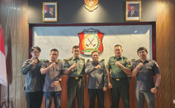 Kunjungan ke Kodim 1406/Wajo