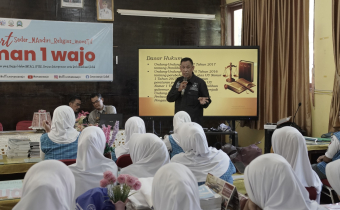 Bawaslu Kabupaten Wajo Gelar Konsolidasi Demokrasi di SMA Negeri 1 Wajo