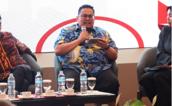 Ketua Bawaslu Rahmat Bagja dalam Internalisasi Nilai-Nilai Kode Etik dan Pedoman Perilaku Penyelenggara Pemilu yang digelar oleh DKPP di Palu, Selasa (31/03/2026).